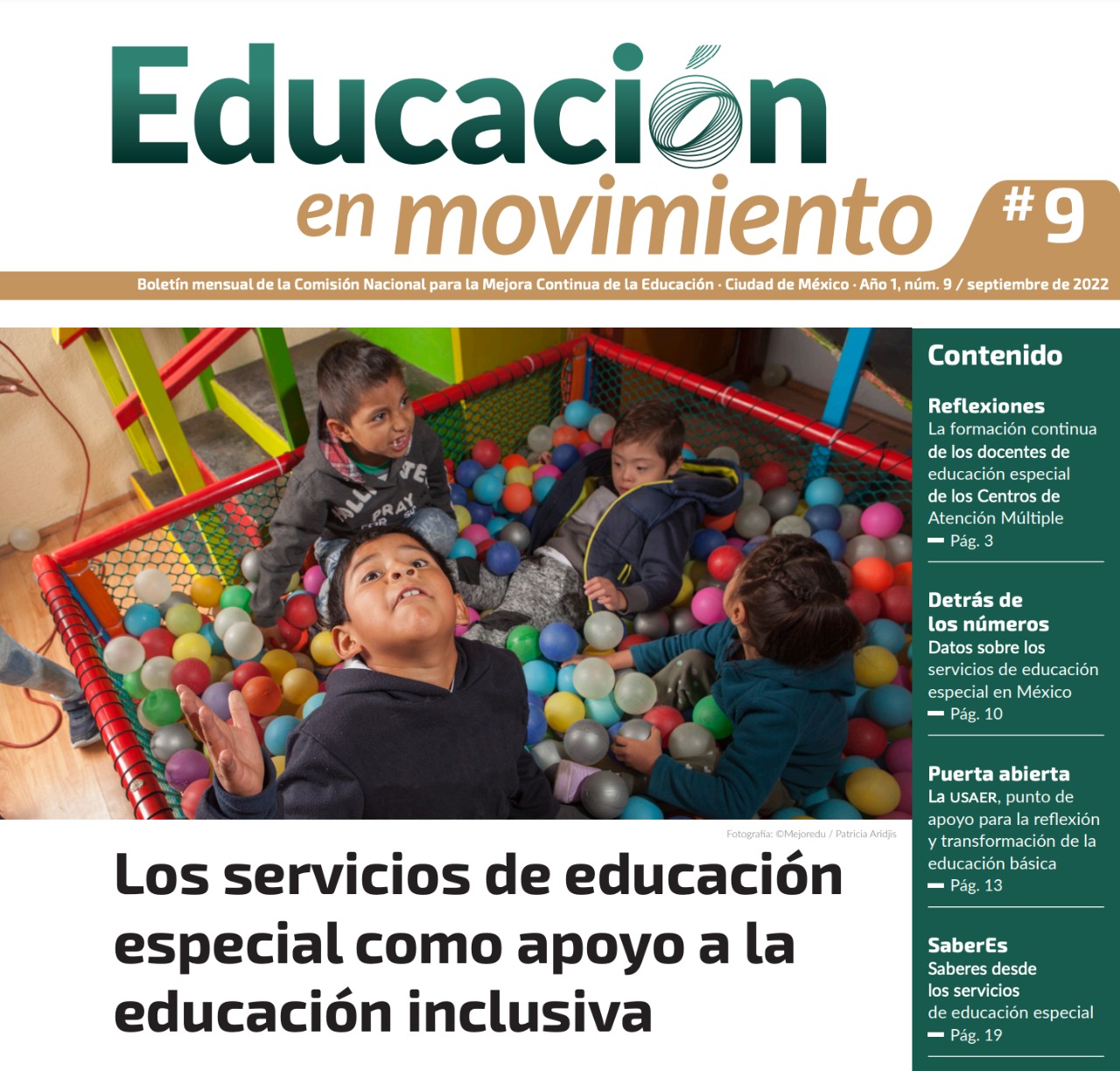 Los servicios de educación especial como apoyo a la educación inclusiva